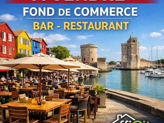 Activités diverses à vendre Fonds de commerce 749 200 € 160 m² de surface de vente Centre Ville La Rochelle 17000