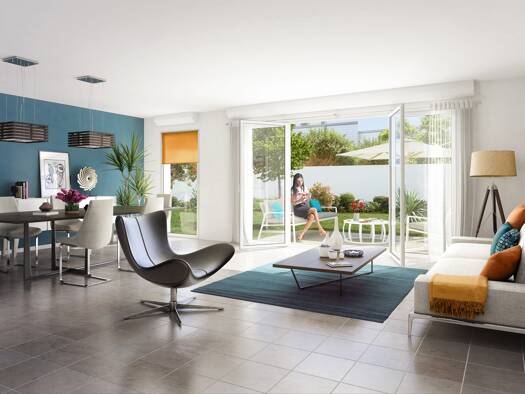 Appartement à vendre - neuf 341 500 € 2 pièces 1 chambre 52 m² RDC/3 Archamps 74160