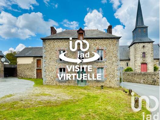 Maison de ville à vendre 137 000 € 7 pièces 6 chambres 134 m² 1 100 m² de terrain Saint-Brieuc-des-Iffs 35630