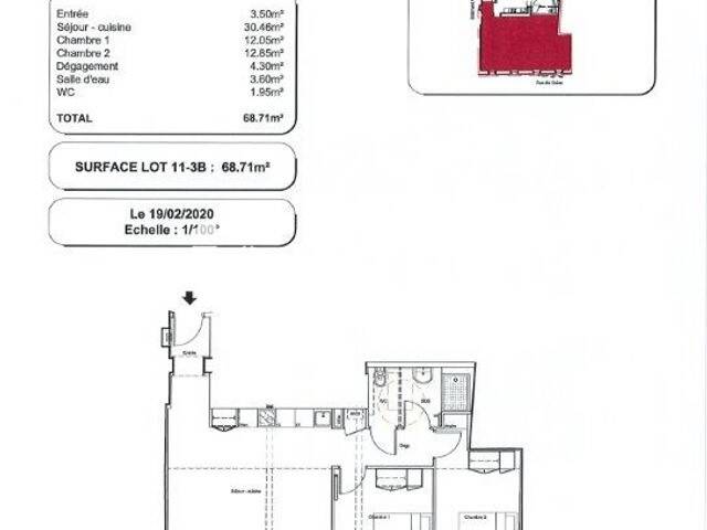 Maison à louer, 69m², NANCY