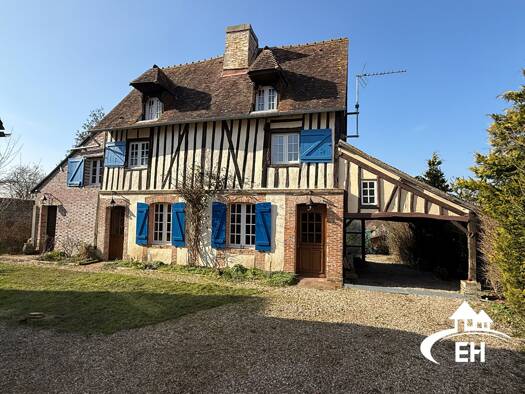 Maison à vendre 160 000 € 4 pièces 2 chambres 135 m² 1 216 m² de terrain Rugles 27250
