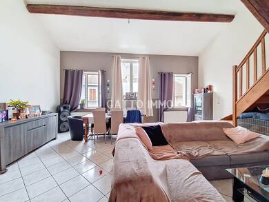 Duplex à vendre 104 000 € 4 pièces 2 chambres 74 m² Dernier étage, Étage 1/1 Centre Ville Pont-à-Mousson 54700