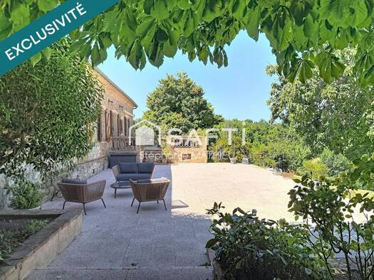 Mas à vendre 625 000 € 10 pièces 6 chambres 245 m² 14 193 m² de terrain Molières 82220