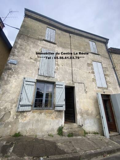 Maison à vendre 103 000 € 5 pièces 3 chambres 125 m² La Reole 33190