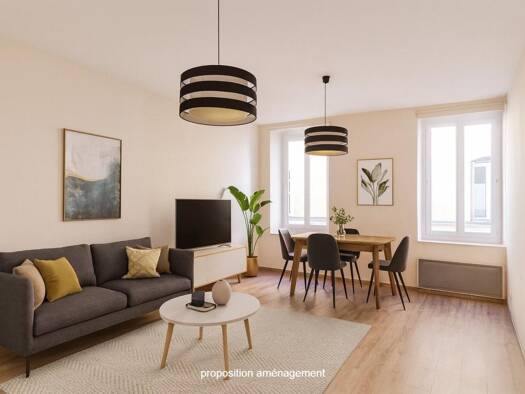Appartement à louer 690 € 4 pièces 3 chambres 99,2 m² Étage 1/3 Centre Ville-Louis Blanc Alès 30100