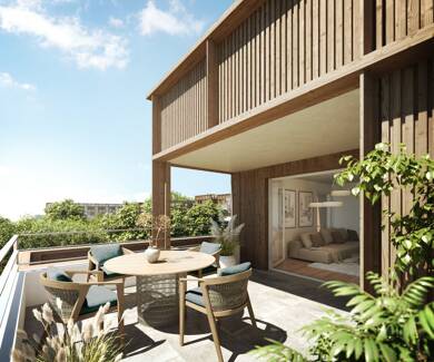 Appartement à vendre - Neuf 394 000 € 5 pièces 92,9 m² Étage 1/1 Le Pargo-La Mare-Bois de Vincin Vannes 56000
