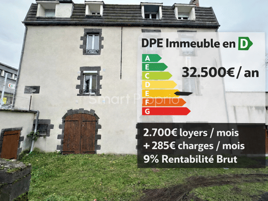 Immeuble à vendre 355 000 € 289 m² Manzat 63410