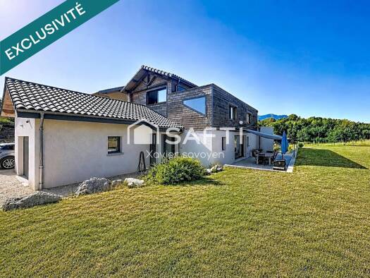 Maison à vendre 530 000 € 6 pièces 4 chambres 184 m² 1 006 m² de terrain Bourg Sud Manguely Moirans 38430