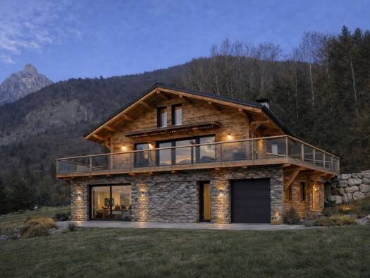 Villa à vendre - neuf 672 500 € 5 pièces 4 chambres 124 m² Saint Martin Sallanches 74700