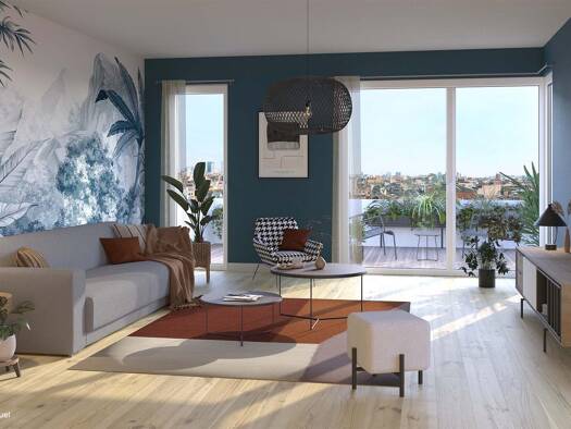 Appartement à vendre - Neuf 330 000 € 2 pièces 47,6 m² RDC Le mail Vélizy-Villacoublay 78140