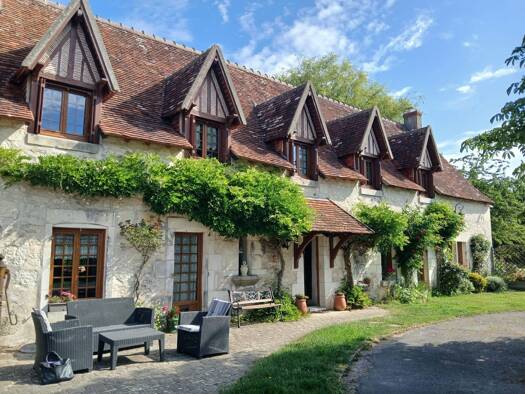 Villa à vendre 540 000 € 10 pièces 5 chambres 382 m² 10 000 m² de terrain Mouzay 37600