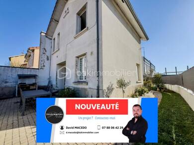 Maison de ville à vendre 309 000 € 4 pièces 3 chambres 76 m² 200 m² de terrain Léon Blum - Bon Coin Villeurbanne 69100