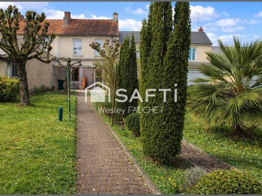 Maison à vendre 149 000 € 5 pièces 3 chambres 122 m² 361 m² de terrain Saint Jean Nord Châteauroux 36000