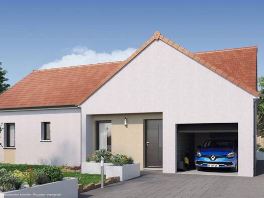 Terrain avec maison neuve à vendre 212 961 € 4 pièces 3 chambres 83 m² 3 165 m² de terrain Verrey-sous-Salmaise 21690