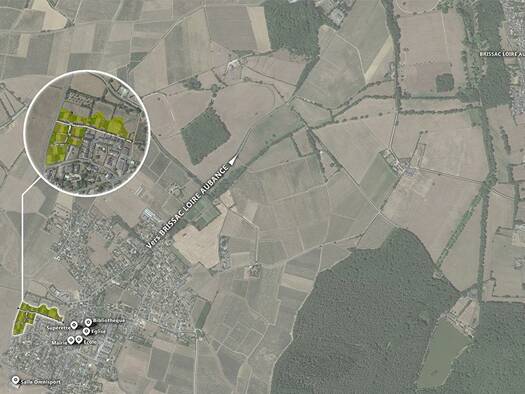 Terrain constructible viabilisé à vendre 38 500 € 279 m² de terrain Vauchrétien 49320