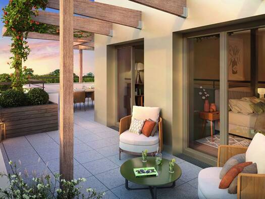 Appartement à vendre - neuf 291 000 € 3 pièces 2 chambres 55 m² Étage 1/3 Villennes-sur-Seine 78670