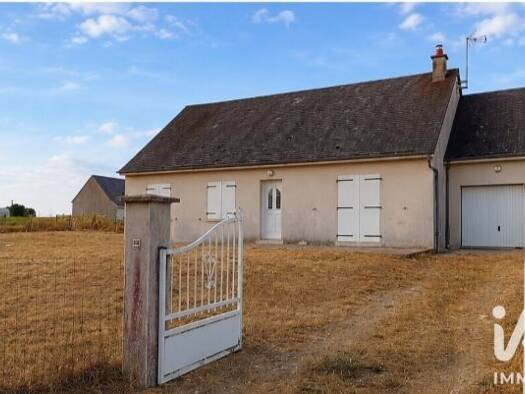 Maison de plain-pied à vendre 159 000 € 4 pièces 3 chambres 89 m² 891 m² de terrain Monthodon 37110