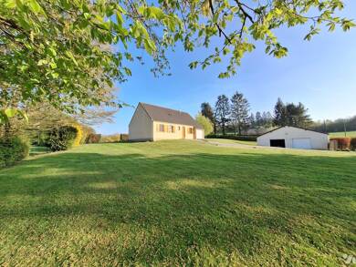 Maison de plain-pied à vendre 177 350 € 5 pièces 3 chambres 3 435 m² de terrain Landouzy la Ville 02140