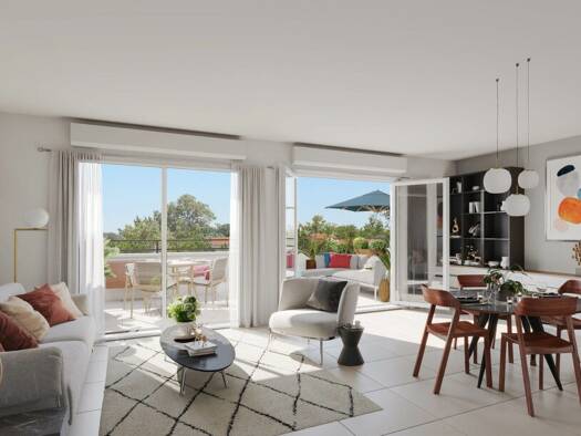 Appartement à vendre - neuf 369 800 € 3 pièces 2 chambres 65 m² Étage 1/2 Saint-Romain-au-Mont-d'Or 69270