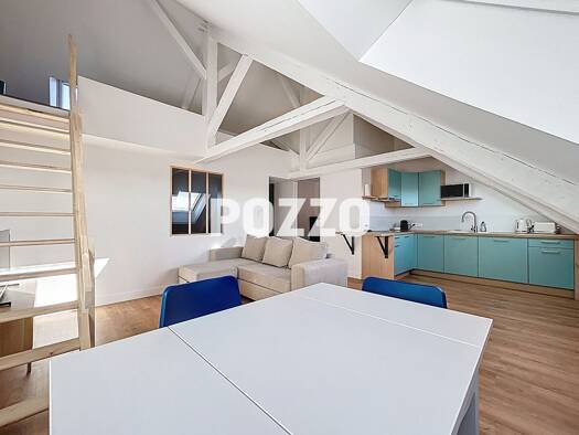 Duplex à vendre 223 500 € 2 pièces 1 chambre 32 m² Étage 4/4 Des Ports Granville 50400