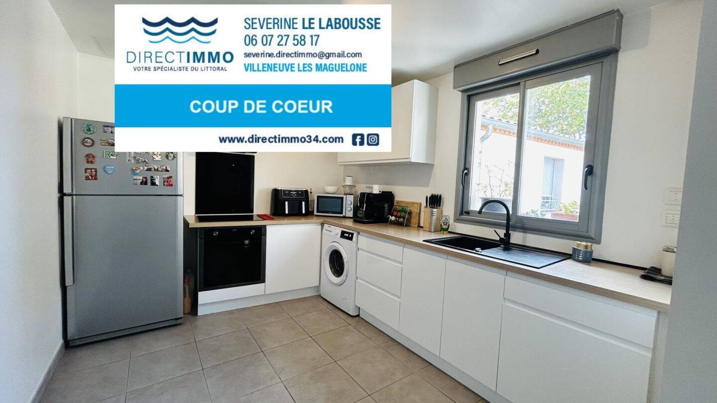 Maison à vendre, 51m², VILLENEUVE LES MAGUELONE