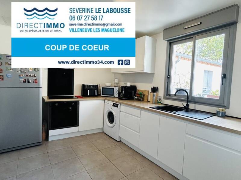Maison à vendre, 51m², VILLENEUVE LES MAGUELONE