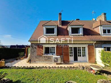 Maison à vendre 160 000 € 5 pièces 4 chambres 121 m² 549 m² de terrain Forêt Le Trait 76580