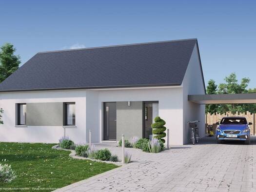 Terrain avec maison neuve à vendre 214 215 € 4 pièces 3 chambres 82 m² 780 m² de terrain Blaisy-Bas 21540