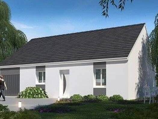 Terrain avec maison neuve à vendre 225 000 € 4 pièces 3 chambres 89,5 m² 485 m² de terrain Potigny 14420
