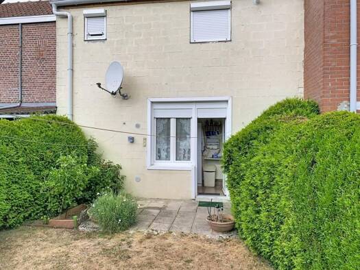 Maison à vendre 128 500 € 3 pièces 2 chambres 60 m² 96 m² de terrain Nord La Chapelle-d'Armentières 59930