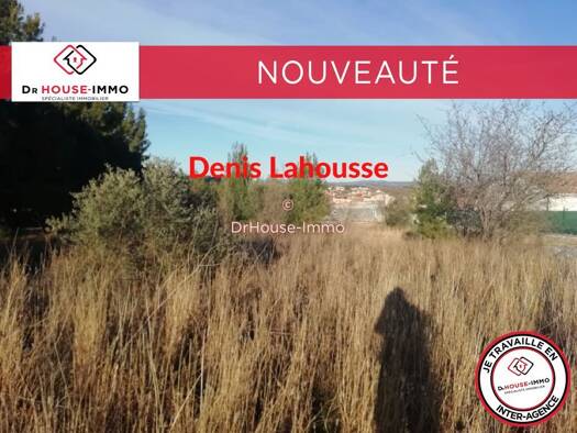Terrain constructible à vendre 215 000 € 1 274 m² de terrain Adissan 34230
