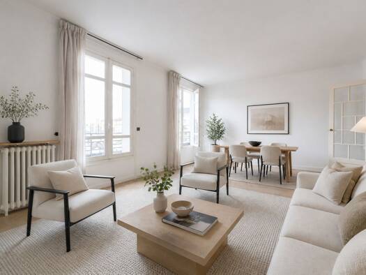 Appartement à vendre 348 000 € 3 pièces 1 chambre 68 m² Étage 3/7 Centre Clamart 92140