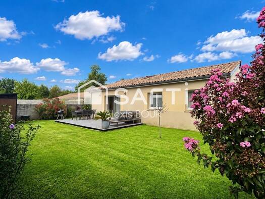 Maison à vendre 295 000 € 4 pièces 3 chambres 86 m² 496 m² de terrain Margaux-Cantenac 33460