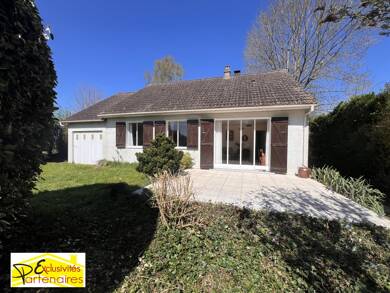 Maison de plain-pied à vendre 173 000 € 3 pièces 2 chambres 74 m² 1 454 m² de terrain Rouvres 28260