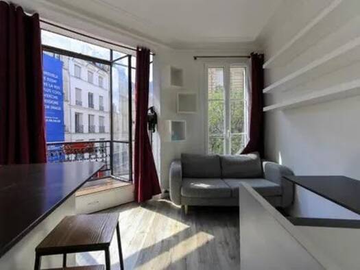 Appartement à louer 885 € 1 pièce 25 m² Paris 2ème 75002