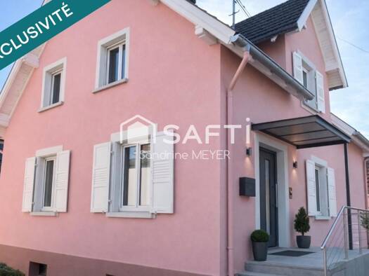 Maison à vendre 295 000 € 6 pièces 4 chambres 121 m² 253 m² de terrain Est La Wantzenau 67610