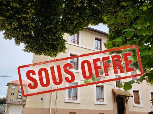 Appartement à vendre 66 660 € 3 pièces 2 chambres 61,79 m² Étage 2/2 Le Soleil Paray-le-Monial 71600