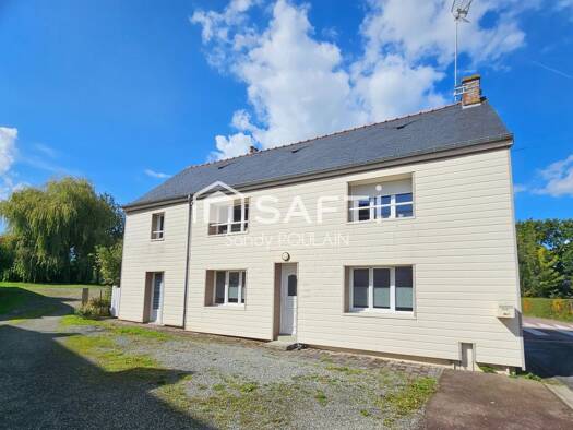 Maison à vendre 173 000 € 5 pièces 4 chambres 143 m² 537 m² de terrain Quettreville sur Sienne 50210
