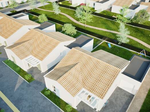 Maison de plain-pied à vendre - neuf 257 000 € 3 pièces 2 chambres 71,26 m² La Palmyre Les Mathes 17570