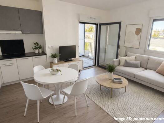Appartement à vendre 150 000 € 2 pièces 1 chambre 39 m² Étage 2/3 Begles 33130