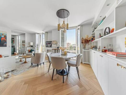 Appartement à vendre 830 000 € 3 pièces 2 chambres 68 m² Dernier étage, Étage 6/6 Vaillant-Sembat Boulogne-Billancourt 92100
