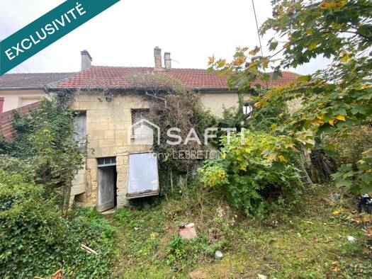 Maison à vendre 99 000 € 3 pièces 2 chambres 76 m² 595 m² de terrain Saint-Vaast-lès-Mello 60660