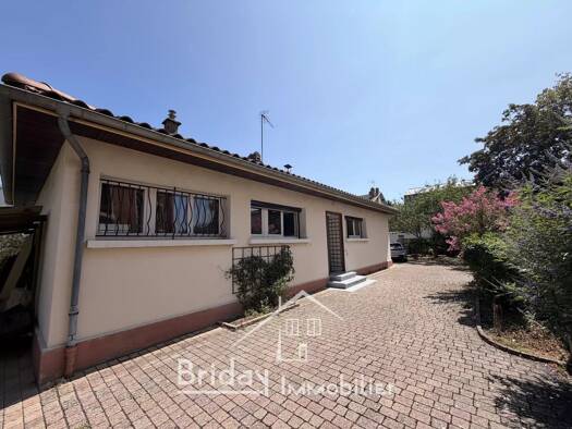 Maison de plain-pied à vendre 462 000 € 4 pièces 2 chambres 74,37 m² Champvert-Point du Jour-Jeunet Lyon 5ème arrondissement 69005