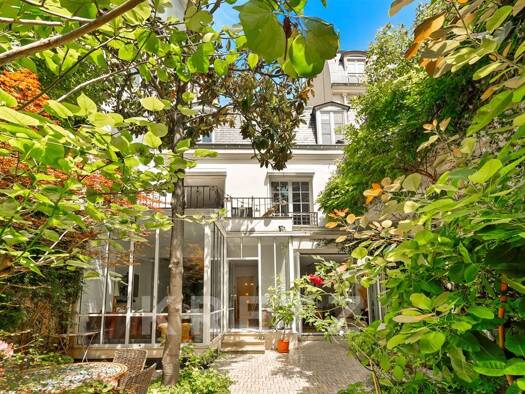 Maison à vendre 4 890 000 € 8 pièces 5 chambres 444 m² 100 m² de terrain Champerret-Berthier Paris 17ème arrondissement 75017
