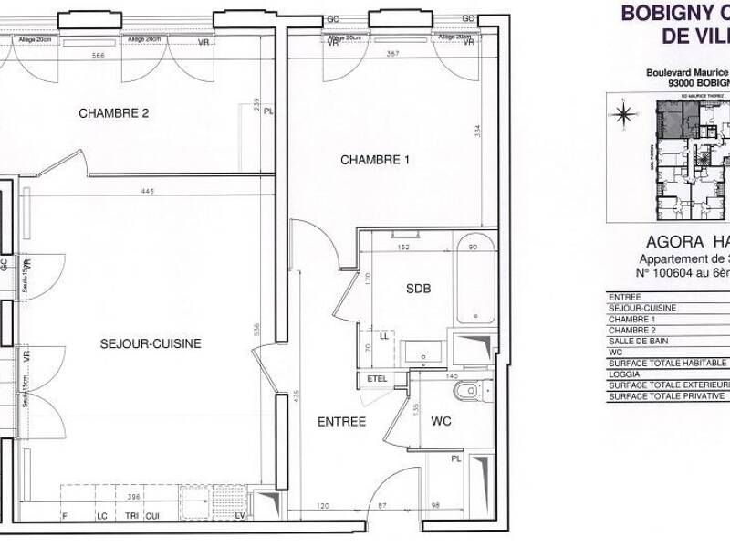 Maison à louer, 68m², BOBIGNY