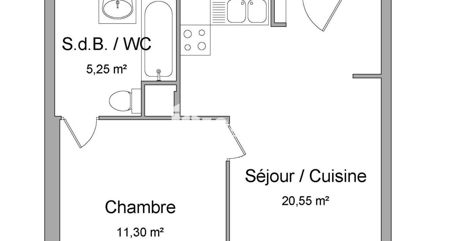 Maison à louer, 37m², AULNAY SOUS BOIS