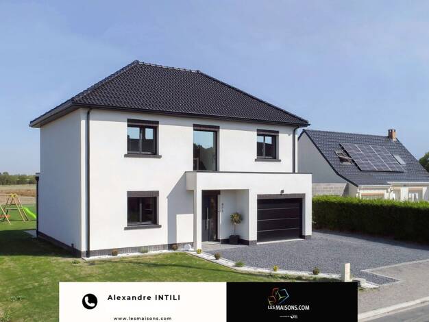 Terrain avec maison neuve à vendre 405 000 € 5 pièces 4 chambres 114,4 m² 723 m² de terrain Moisselles 95570