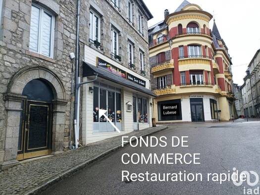 Local commercial à vendre 59 400 € 110 m² de surface de vente Couzergues Ussel 19200