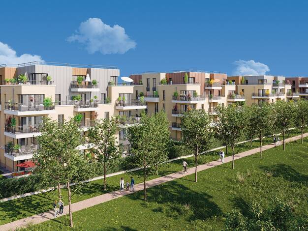 Appartement à vendre - neuf 456 000 € 3 pièces 2 chambres 59 m² Croix Blanche Châtenay-Malabry 92290