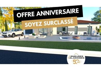 Maison de plain-pied à vendre 265 000 € 5 pièces 3 chambres 107 m² 875 m² de terrain Péronne 71260